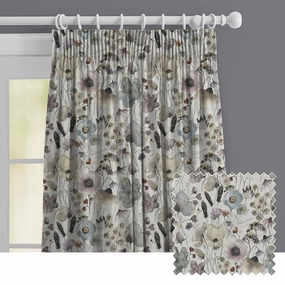 Hibbertia Linen Printed Made to Measure Curtains Hazehome decor ,wall decor 