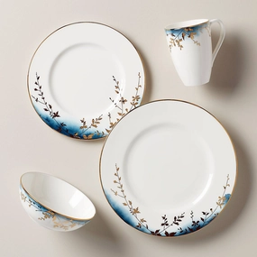 Highgrove Park 4-Piece Place Settingmodern kitchen decor ,kitchen dinner set ,dinnerware 