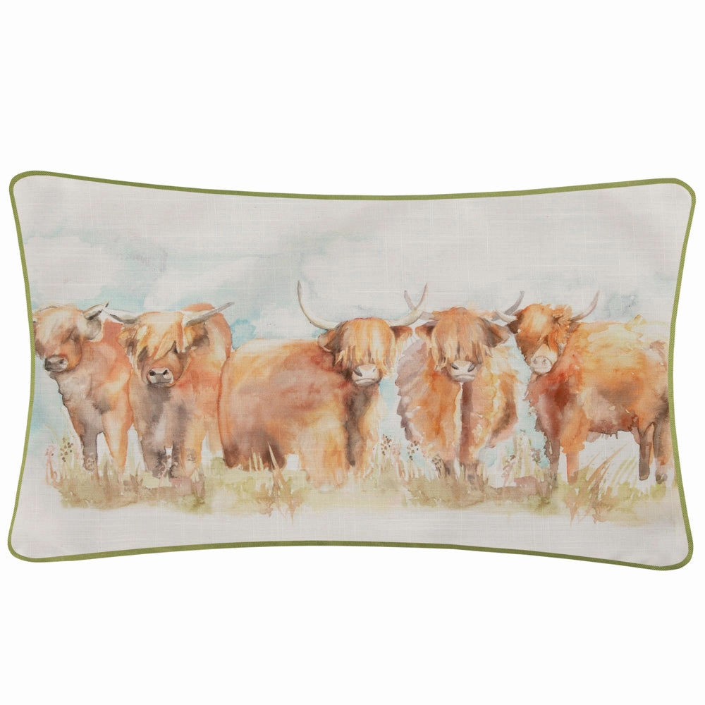 Highland Outdoor Cushion Orange