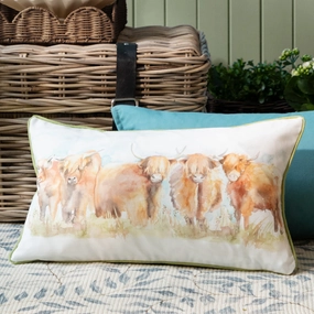 Highland Outdoor Cushion Orangebedding sets ,throw blankets 