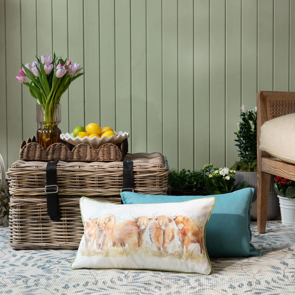 Highland Outdoor Cushion Orange