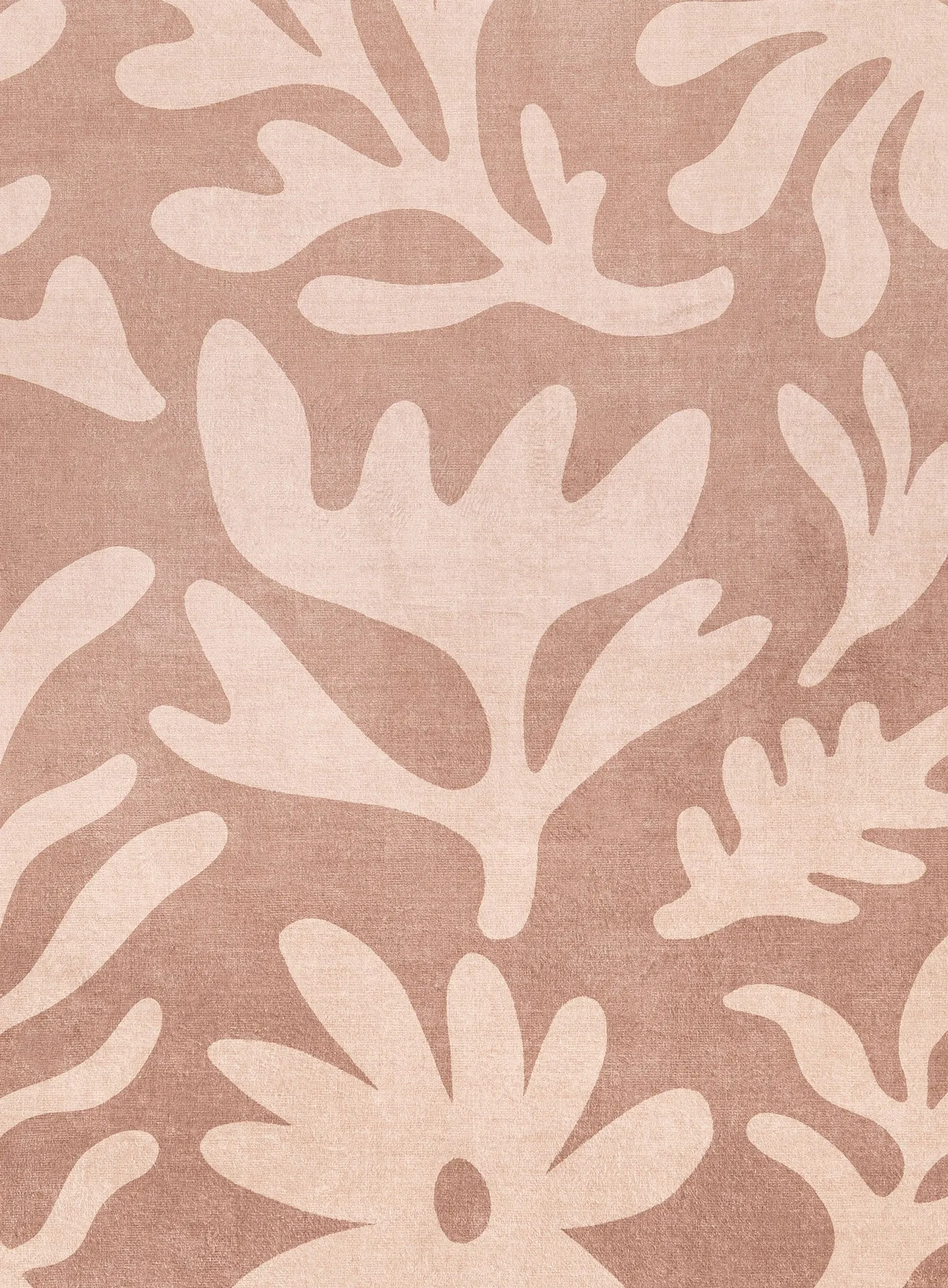 Hira Pink Beige Shapes Rollie Pollie Round Playmat