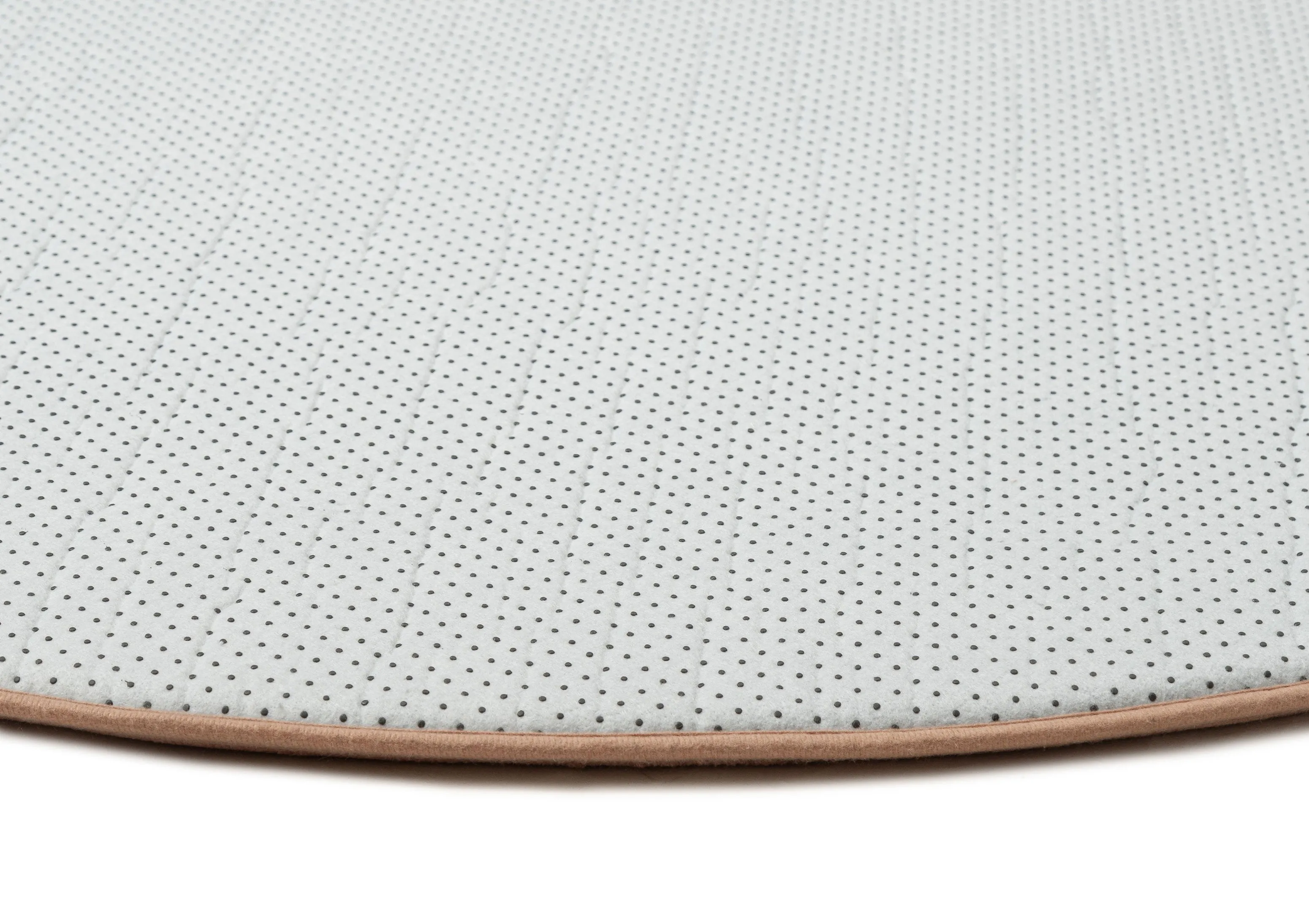 Hira Pink Beige Shapes Rollie Pollie Round Playmat