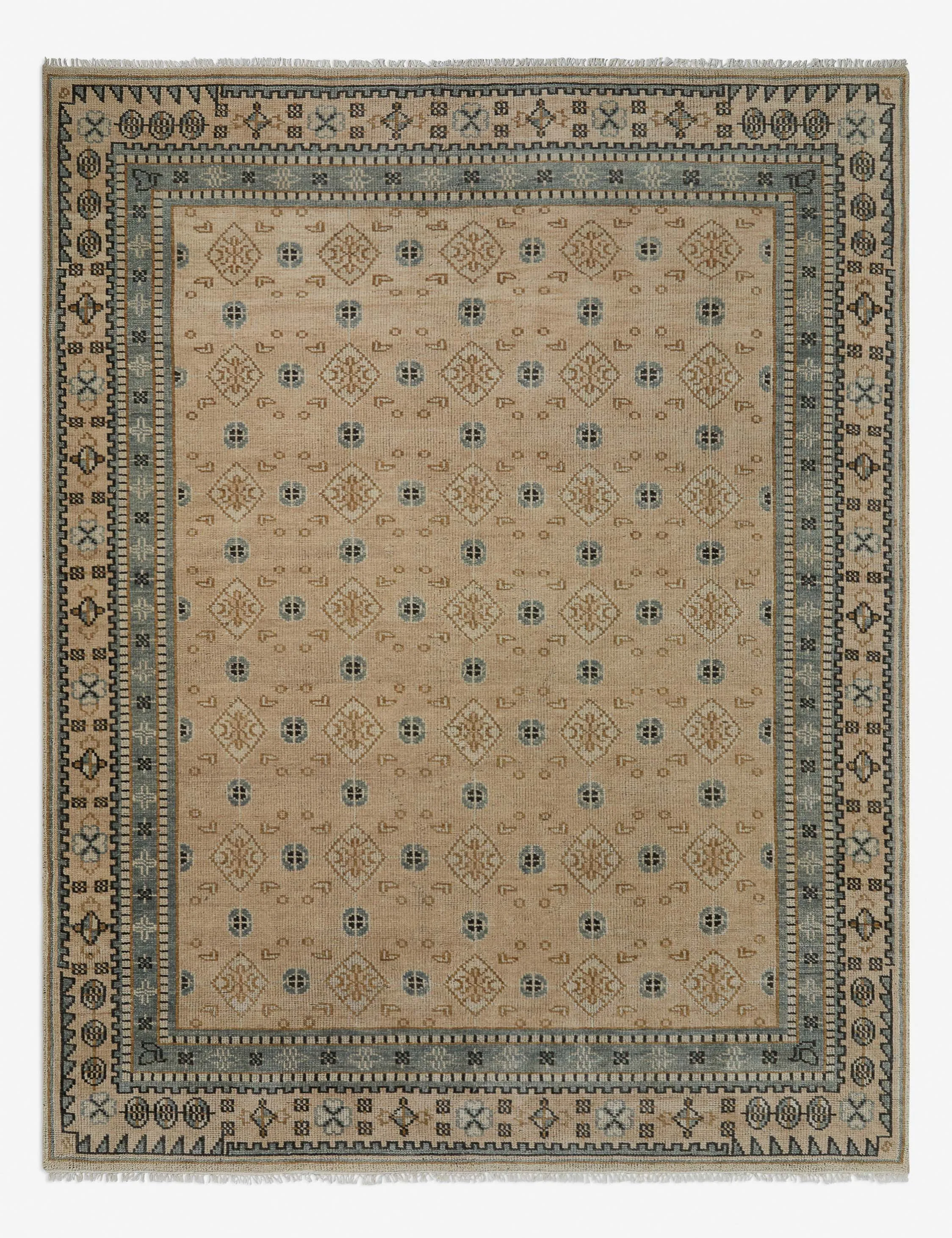 Hirsh Hand-Knotted Wool Rug