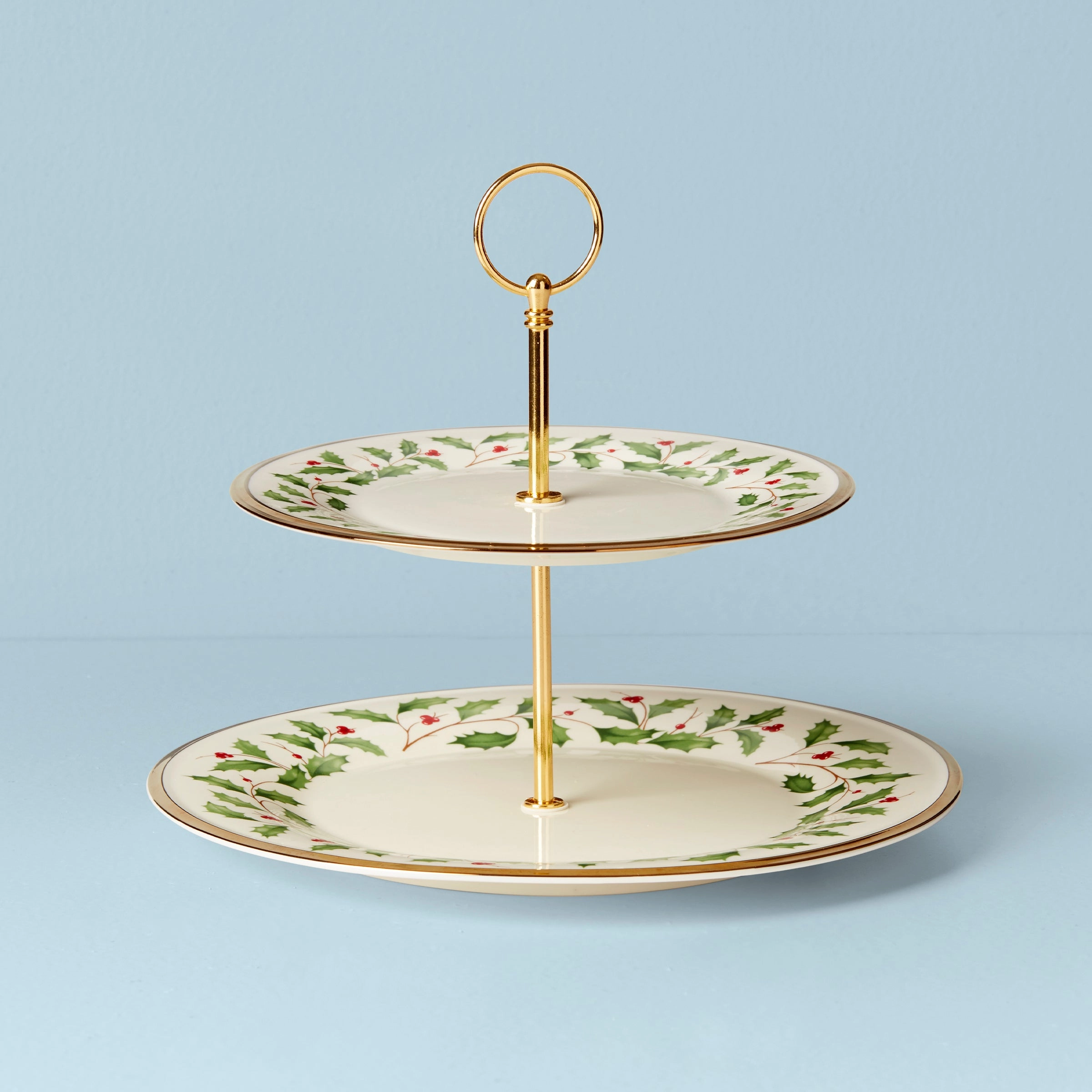 Holiday 2-Tiered Serverafternoon tea dessert tray