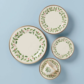 Holiday 5-Piece Place Settingmodern kitchen decor ,kitchen dinner set ,dinnerware 