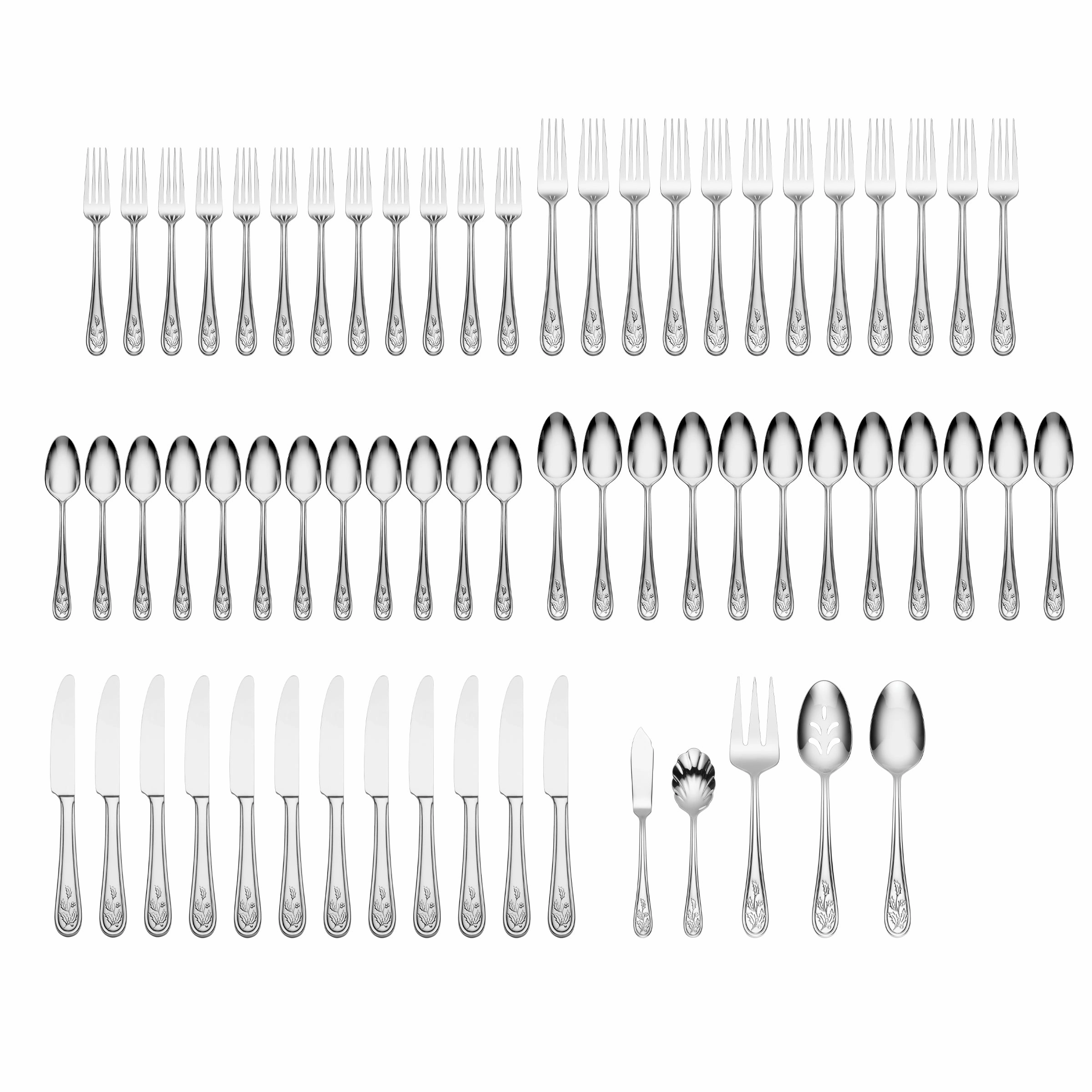 Holiday 65 Piece Flatware Set