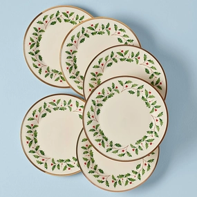 Holiday 6-Piece Dinner Plate Setmodern kitchen decor ,kitchen dinner set ,dinnerware 