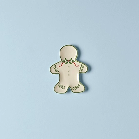 Holiday Gingerbread Man Accent Plateafternoon tea dessert tray
