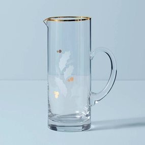 Holiday Gold Pitcherglass cups ,personalized mugs 