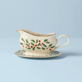 Holiday Gravy Boat & Standafternoon tea dessert tray