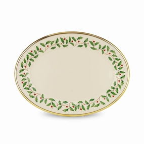 Holiday Oval Platterafternoon tea dessert tray