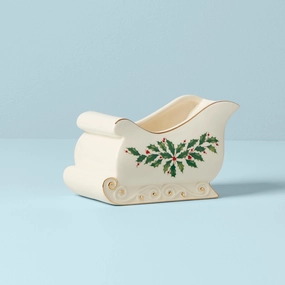 Holiday Sleigh Candy Dishmodern kitchen decor ,kitchen dinner set ,dinnerware 