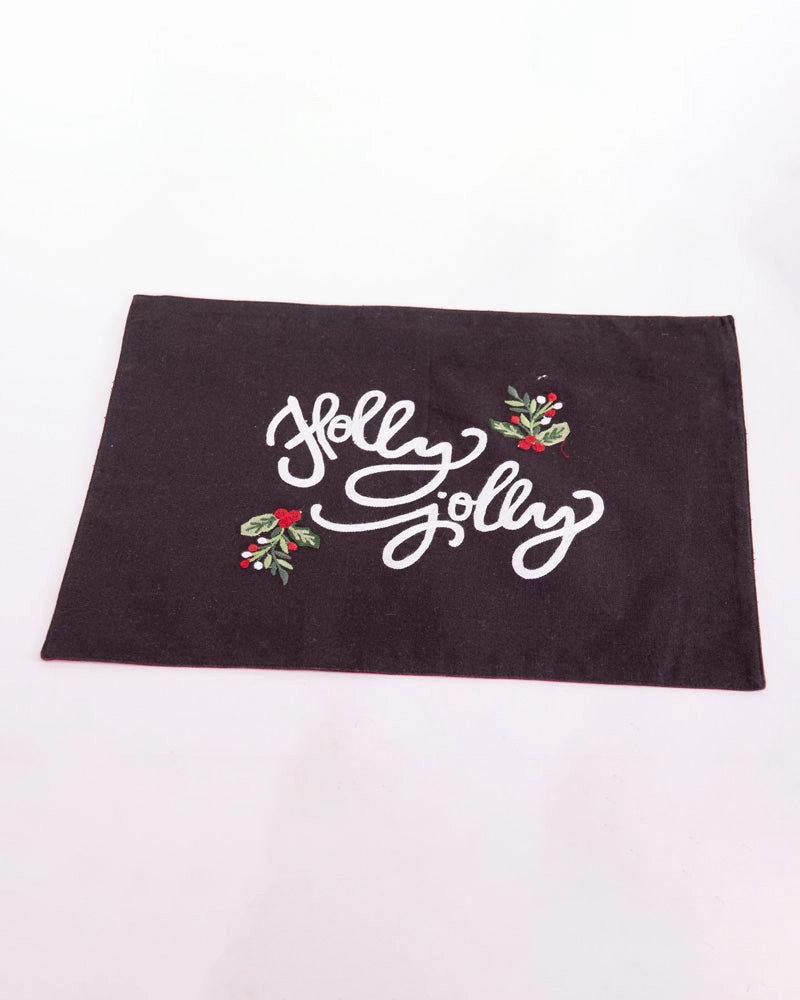 Holly Jolly Festive Placematmodern kitchen decor ,kitchen dinner set ,dinnerware 