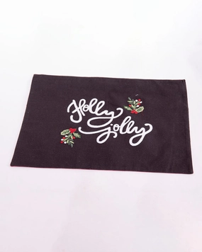 Holly Jolly Festive Placematmodern kitchen decor ,kitchen dinner set ,dinnerware 