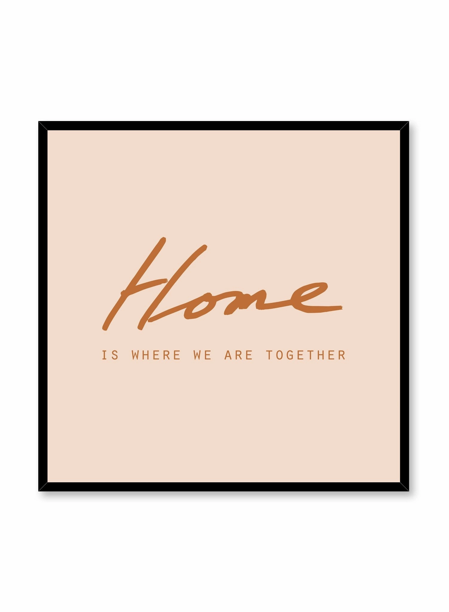 Home Is in Orange, Poster