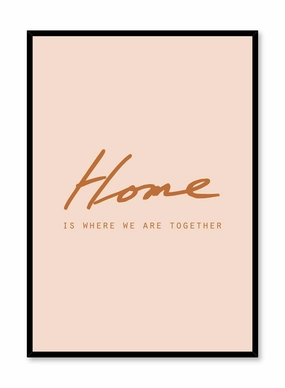 Home Is in Orange, Posterpop culture themed posters