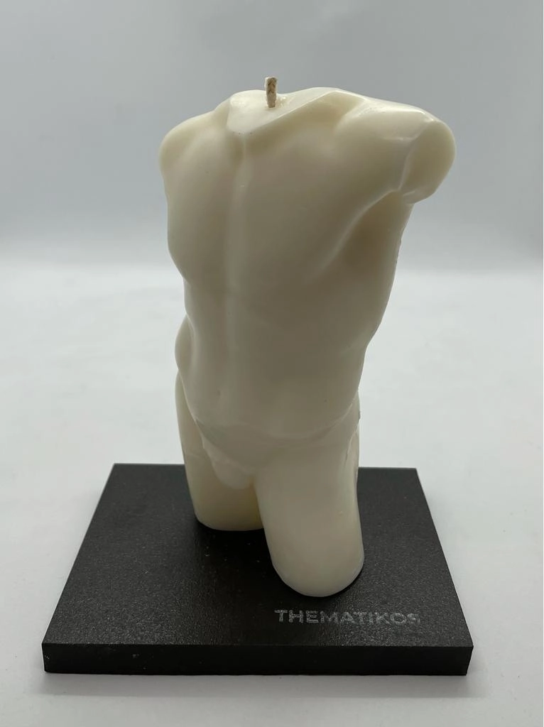 HOMME SCENTED FIGURE CANDLEmodern abstract painting decor