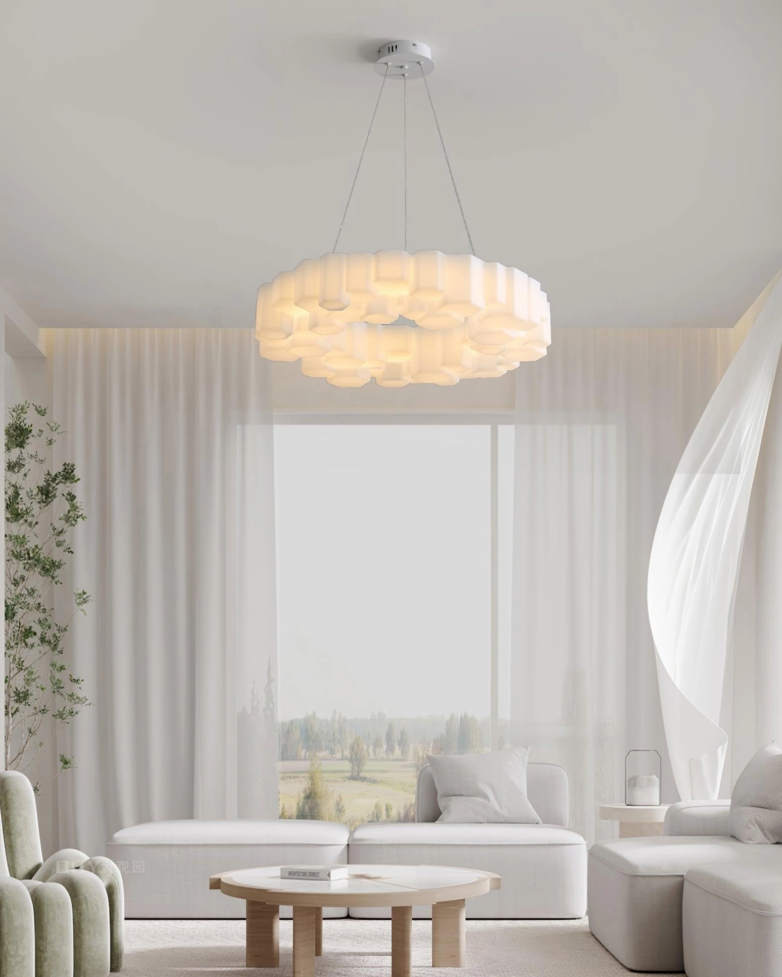 Honeycomb Chandelier