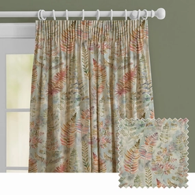 Honister Printed Made to Measure Curtains Russettbedding sets ,throw blankets 