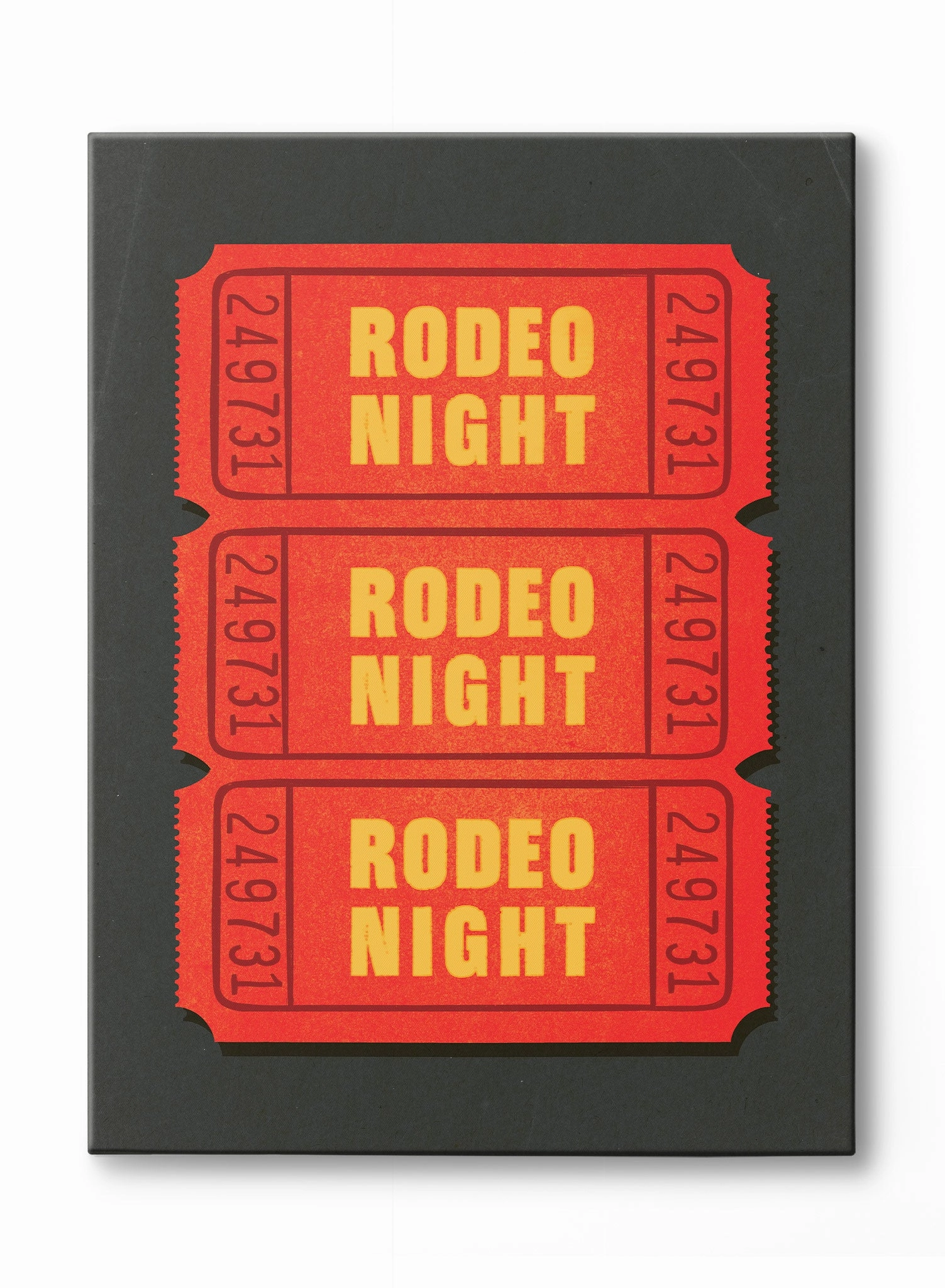Hot Ticket, Canvasindoor decorative canvas print