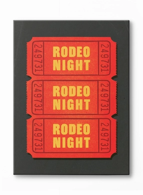 Hot Ticket, Canvasindoor decorative canvas print