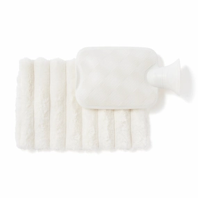Hot Water Bottle With Cover  Whitebedding sets ,throw blankets 