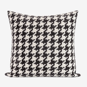 Hounds Tooth Pattern Throw Cushionhome decoration ,modern home decor 