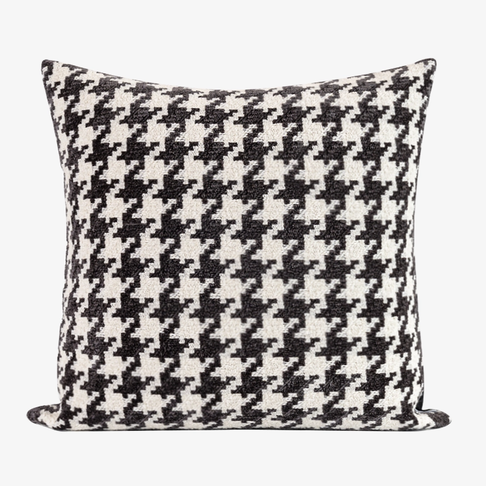 Hounds Tooth Pattern Throw Cushionhome decoration ,modern home decor 