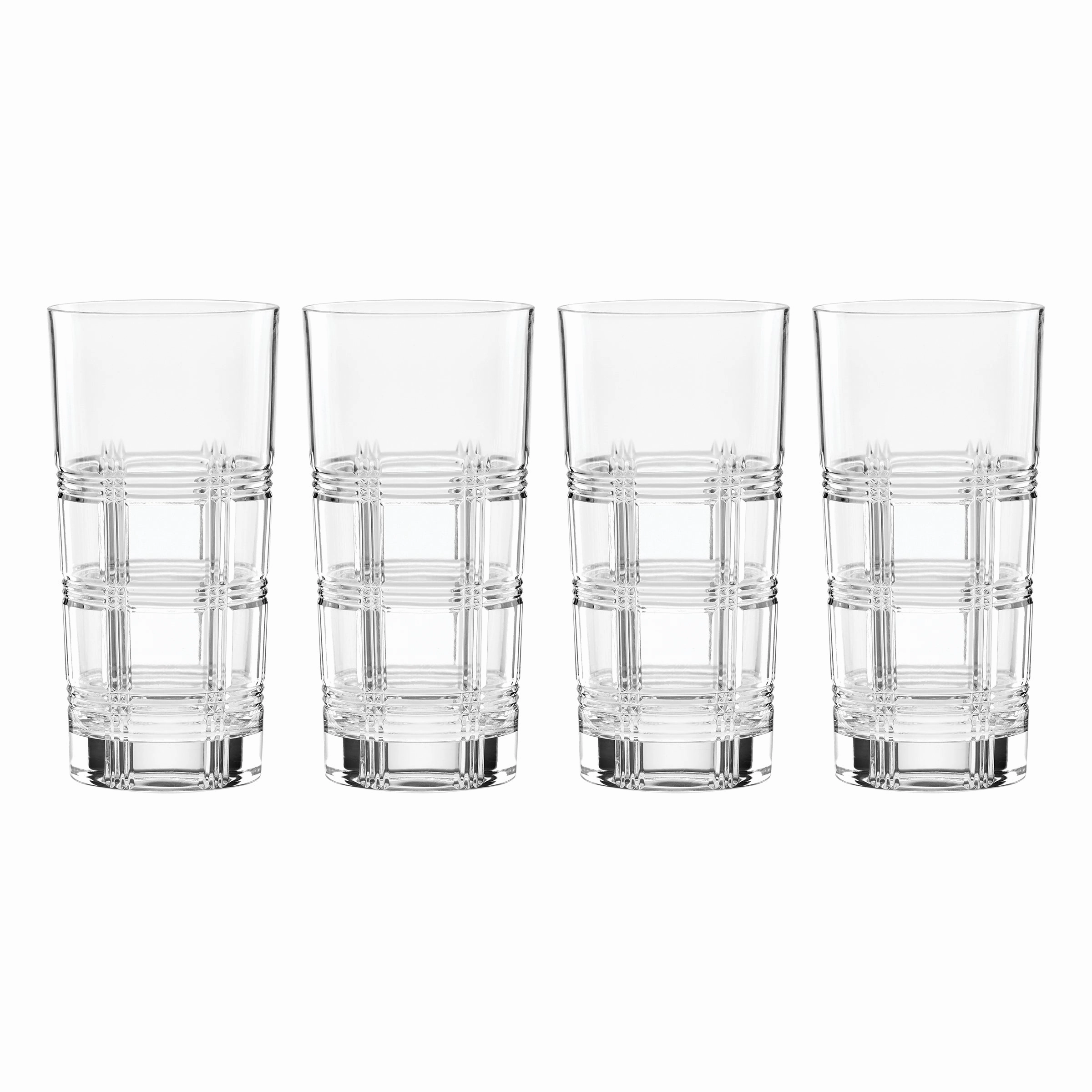 Hudson Crystal Highball Glasses - Set Of 4glass cups ,personalized mugs 