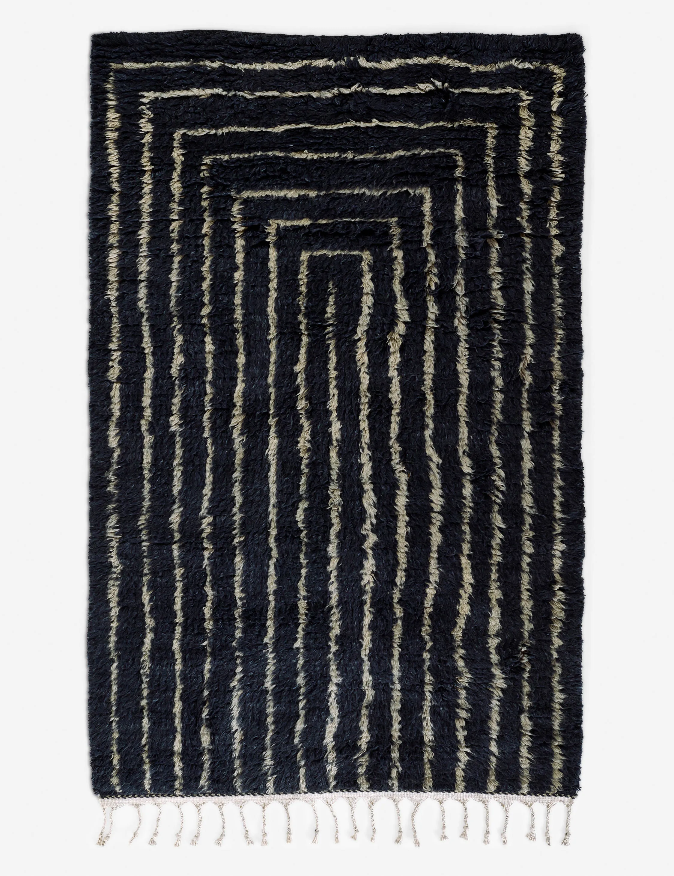 Huerta Wool Rugmodern color block patchwork rug