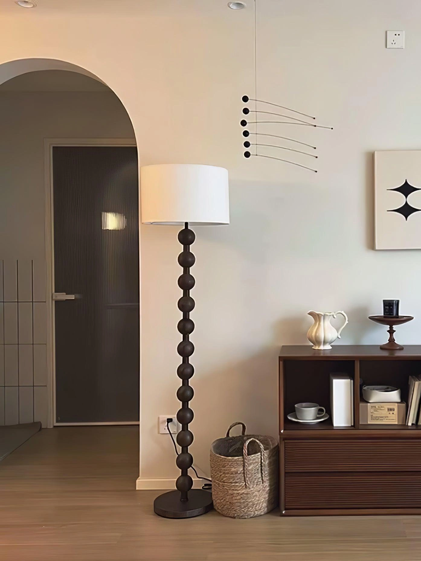 Hugo Barbell Floor Lamp