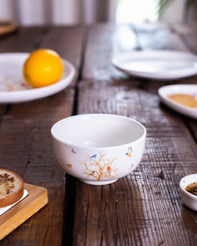 Hummingbird White Katorimodern kitchen decor ,kitchen dinner set ,dinnerware 