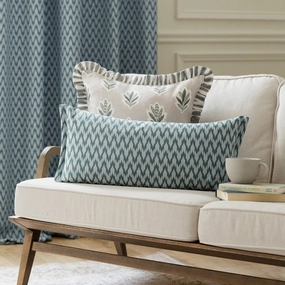 Hutton Woven Jacquard Cushion Bluebedding sets ,throw blankets 