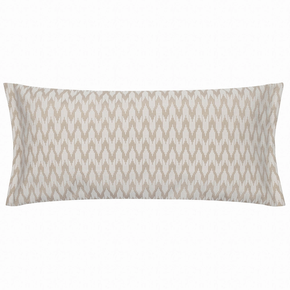 Hutton Woven Jacquard Cushion Linen