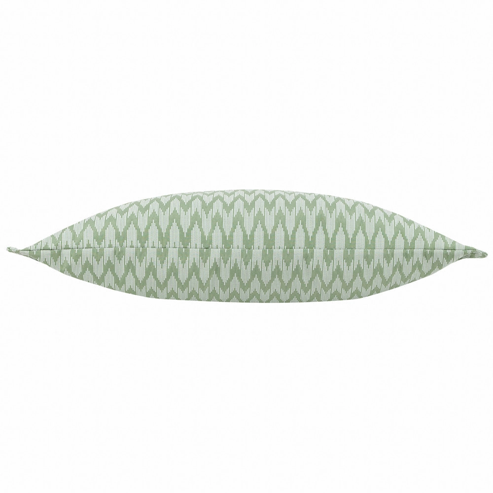 Hutton Woven Jacquard Cushion Sage
