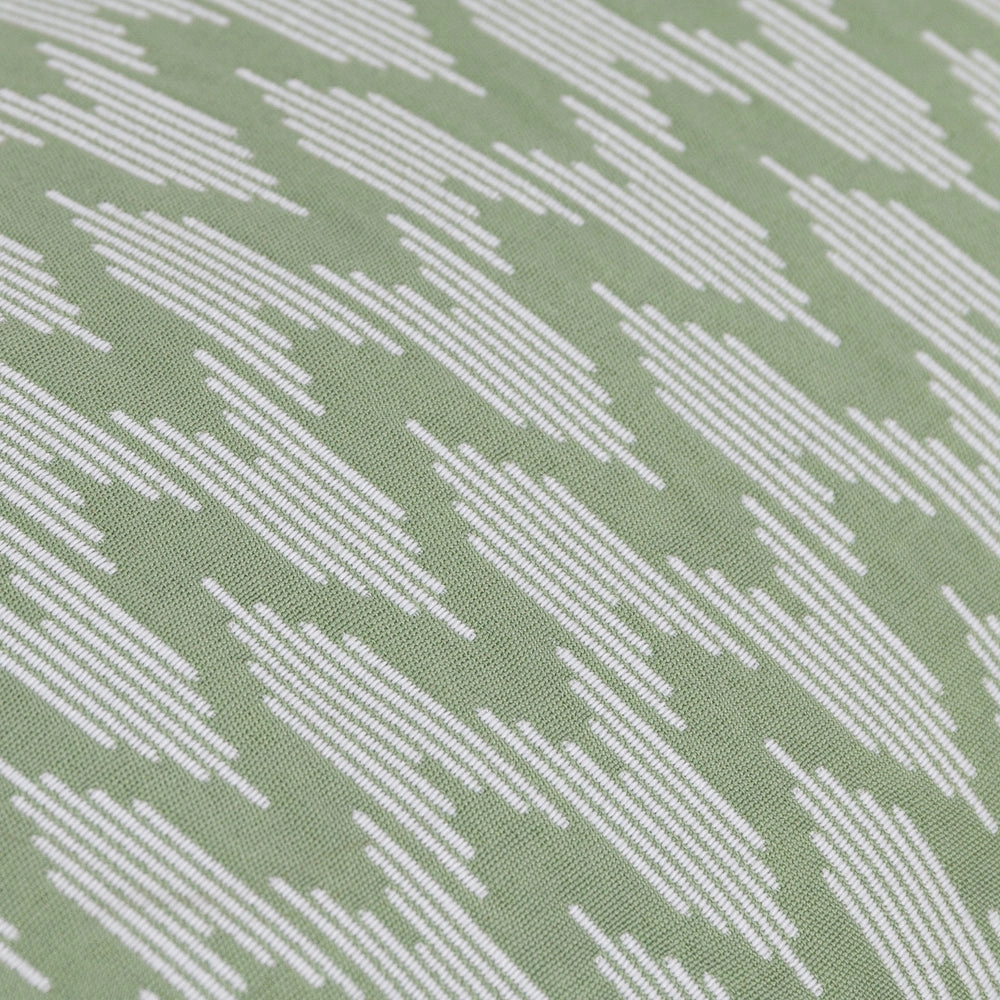 Hutton Woven Jacquard Cushion Sage