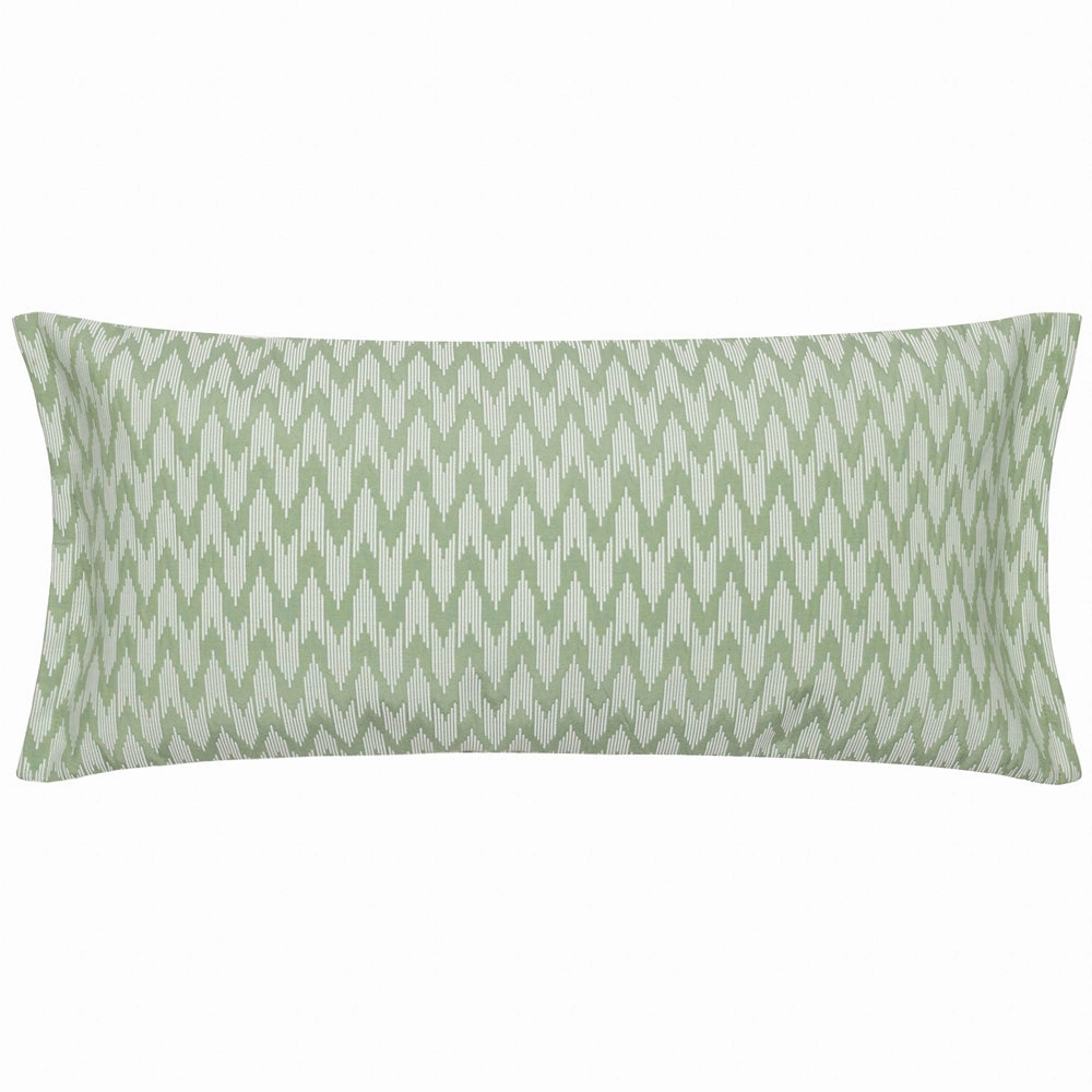 Hutton Woven Jacquard Cushion Sage