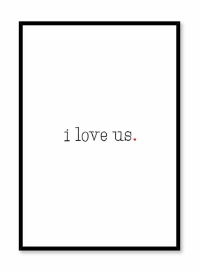 I Love Us, Posterpop culture themed posters