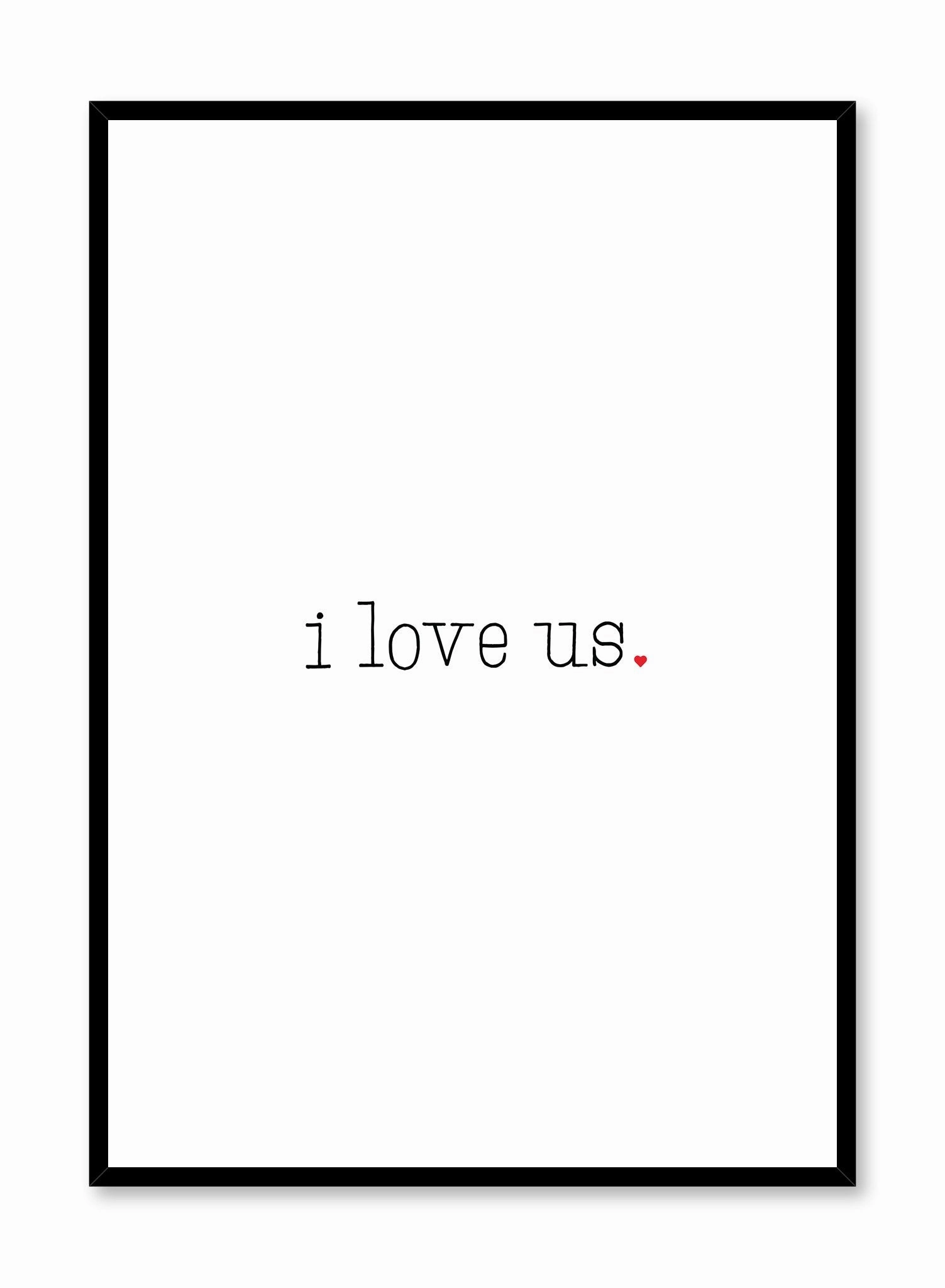 I Love Us, Posterpop culture themed posters