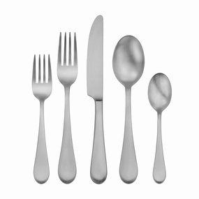 Icarus Satin 45 Piece Flatware Seteco-friendly bamboo fiber tableware set 