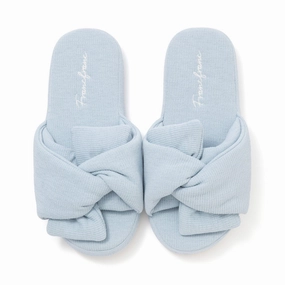 Ice Touch Rib Cross Room Shoes Light Bluebedding sets ,throw blankets 