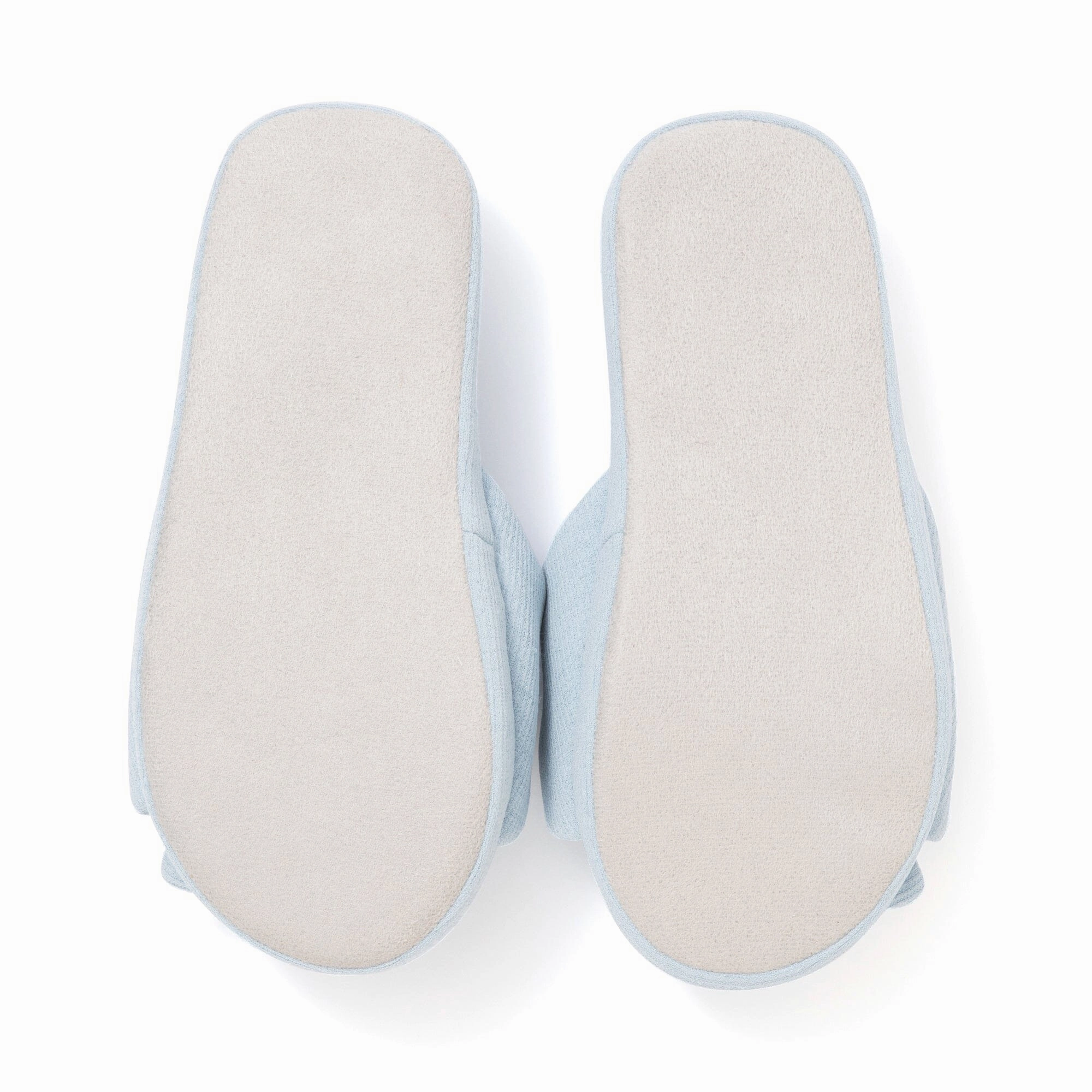 Ice Touch Rib Cross Room Shoes Light Blue