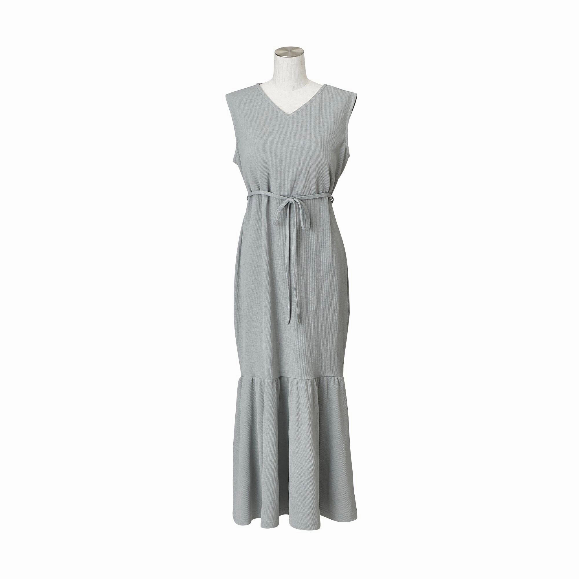 Ice Touch Rib Dress With Cup Graybedding sets ,throw blankets 
