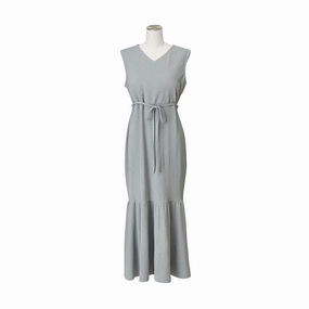 Ice Touch Rib Dress With Cup Graybedding sets ,throw blankets 