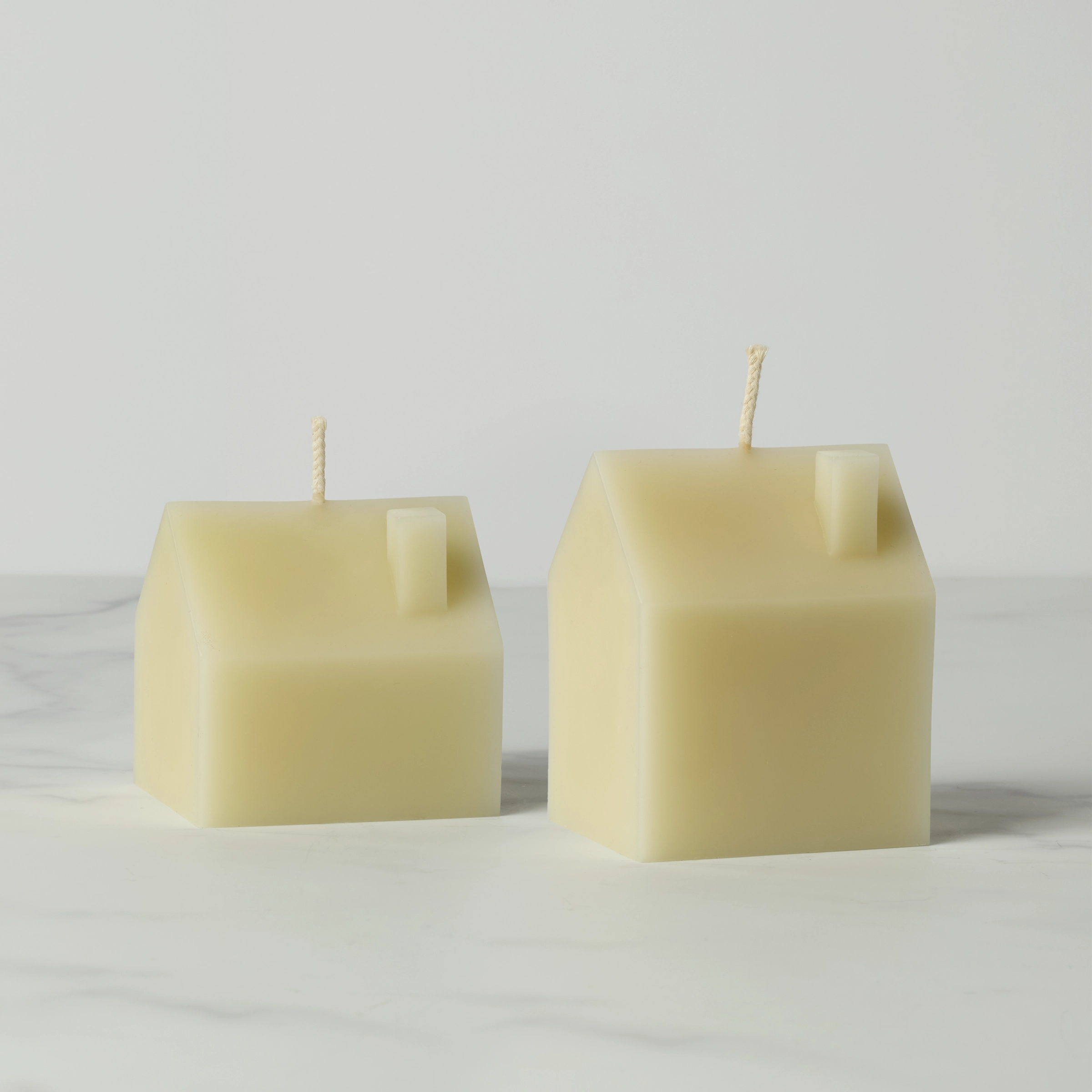 Iconic Large House Candle - Cream