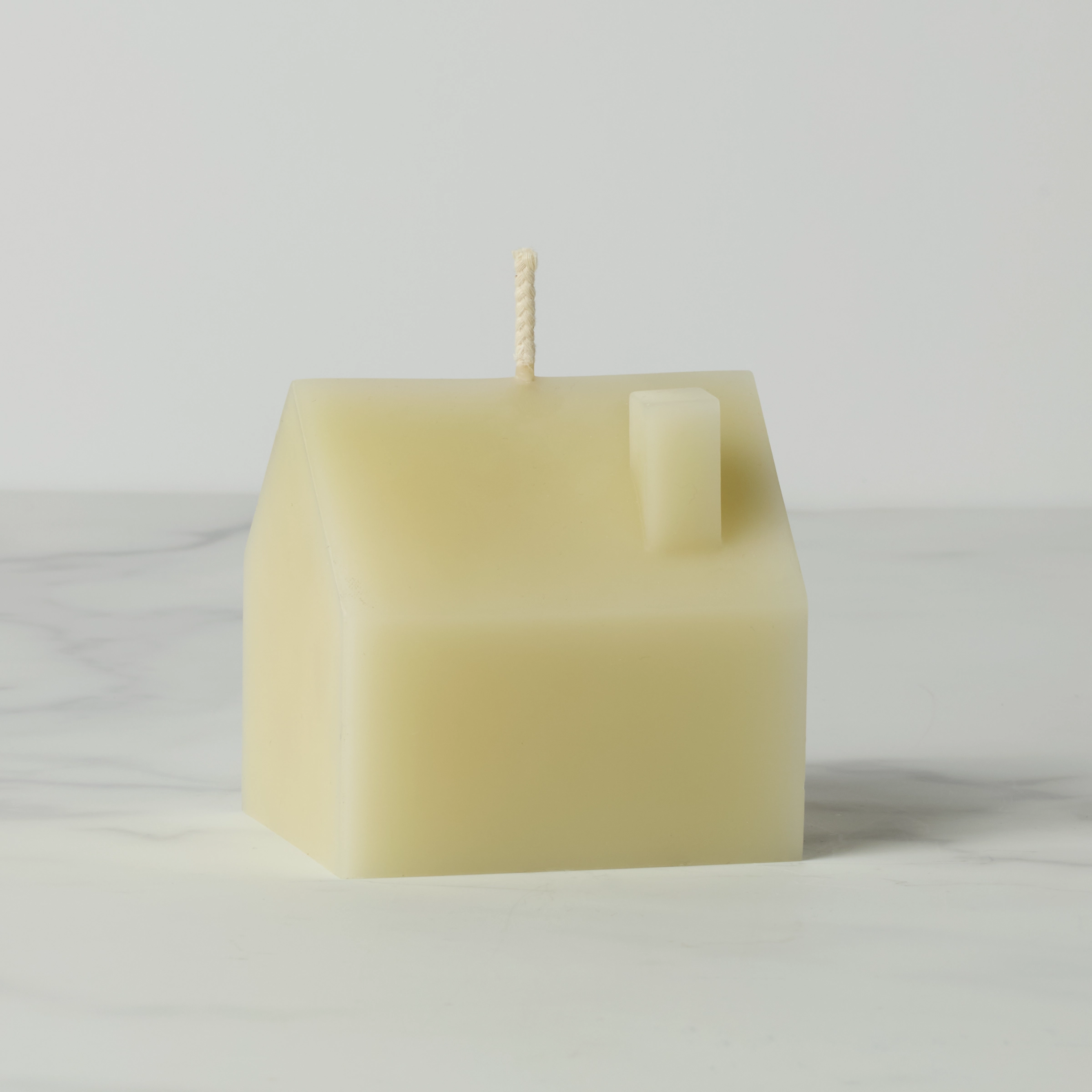 Iconic Small House Candle - Cream
