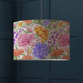 Idalia Eva Printed Lamp Shade Fuschiamodern home decor ,home decor for bedroom 