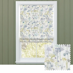 Ilinizas Printed Cotton Made to Measure Roman Blinds Lemonbedding sets ,throw blankets 