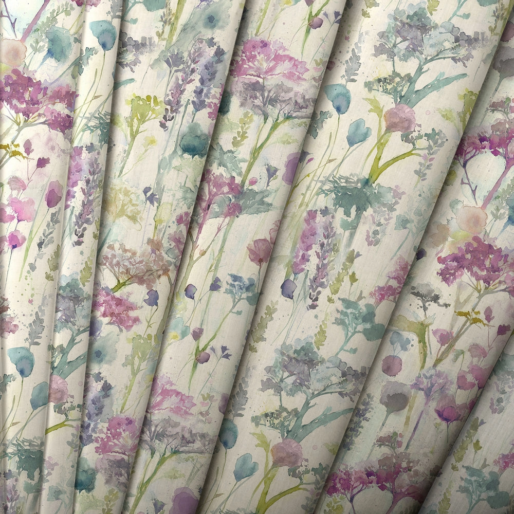 Ilinizas Printed Made to Measure Curtains Summer Natural